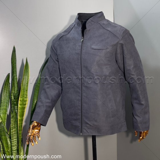 کاپشن دو روی زمستانه مردانه رنگ مشکی فیلی کد2771