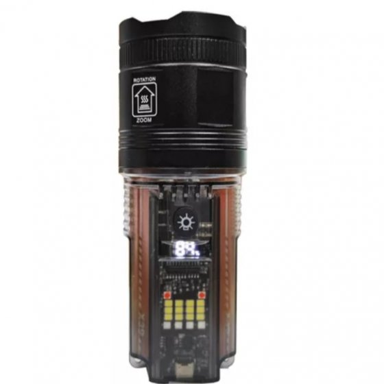 چراغ قوه پلیسی Small Sun ZY-X39 اسمال سان بسیار قوی خورشیدی کد 9235