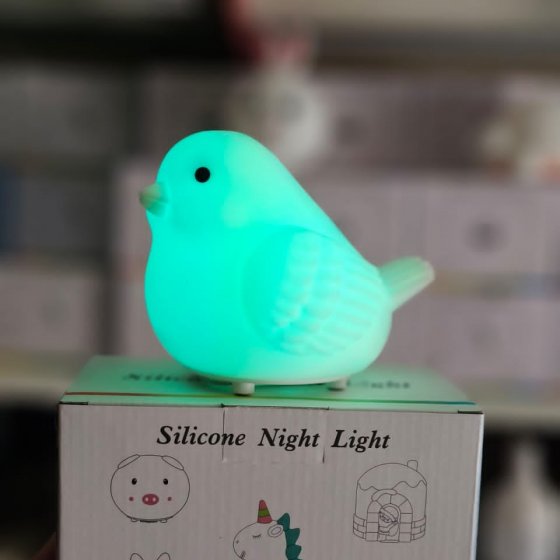 چراغ خواب فانتزی سیلیکونی جوجه کد 9544