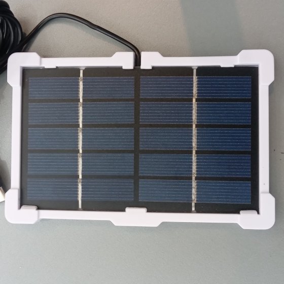 شارژر موبایل خورشیدی پنل 1.2 وات جریان شارژ 1 آمپر جیبی کد9601