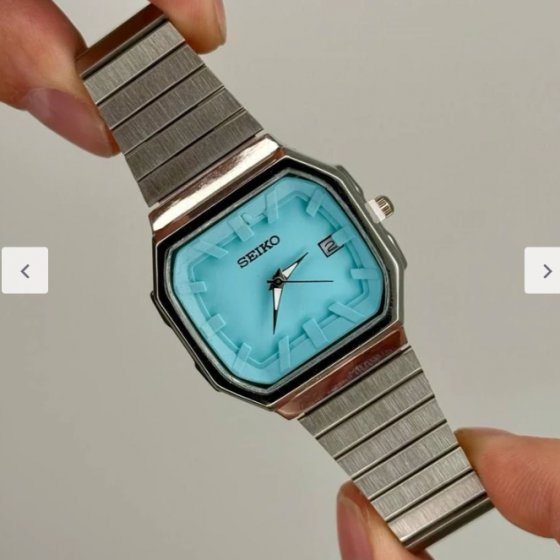 ساعت مچی اسپرت مردانه و زنانه کلاسیک سیکو SIEKO بند کرکره ای نقره ایی شیک و جدید - آبی+باطری اضافی کد9668