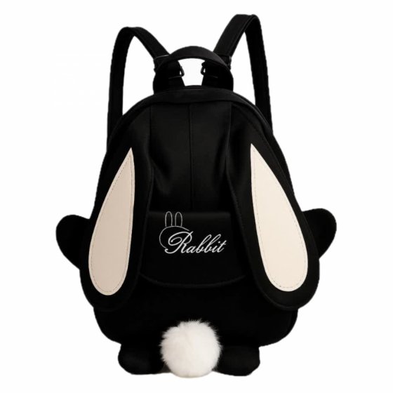 کوله خرگوشی جنس نانسی مشکی کد 8003