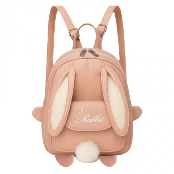 کوله  خرگوشی جنس نانسی صورتی کد 8004