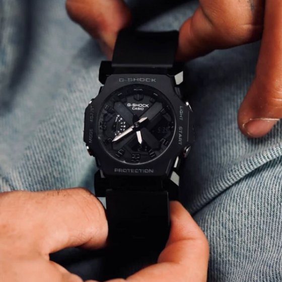 ساعت مچی اسپرت جی شاک کاسیو مدل G-shock -2300+باطری اضافی- مشکی کد 9916