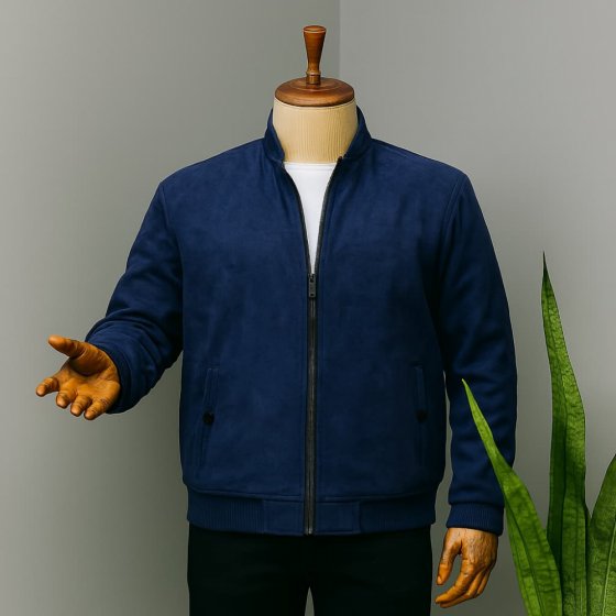 کاپشن 2 رو مردانه رنگ مشکی آبی کاربنی مناسب زمستان (داخل پشم شیشه دار ) کد9991