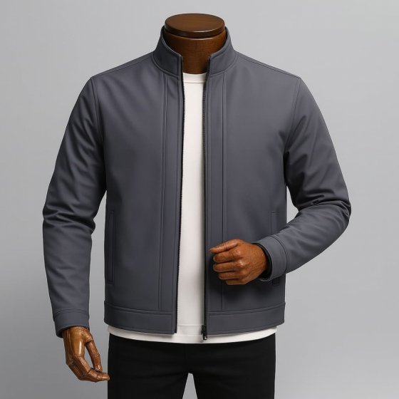 کاپشن دو روی اسپرت مردانه رنگ فیلی  و سبز کله غازی کد 1005