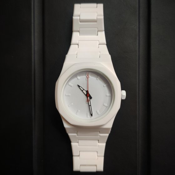 ساعت مچی مردانه مارک میلانو Milano طرح AP کلاسیک تمام سفید خطی+باطری اضافی کد 10133