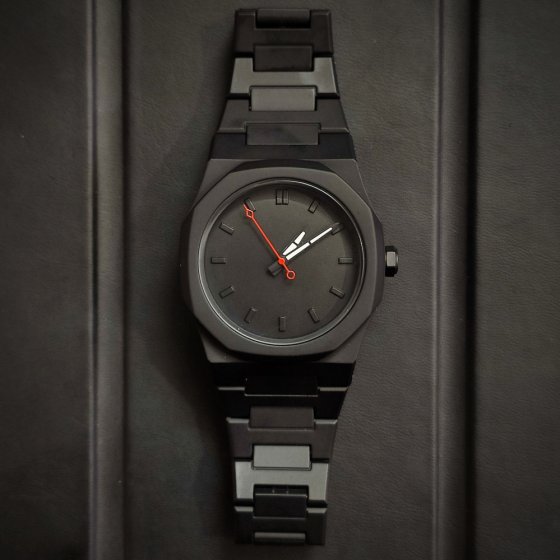 ساعت مچی مردانه مارک میلانو Milano طرح AP کلاسیک تمام مشکی خطی+باطری اضافی کد 10134