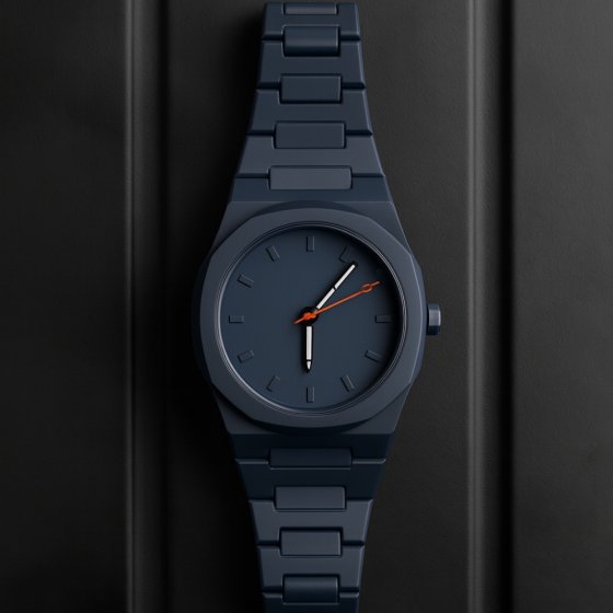 ساعت مچی مردانه مارک میلانو Milano طرح AP کلاسیک تمام سورمه ایی خطی+باطری اضافی کد 10135