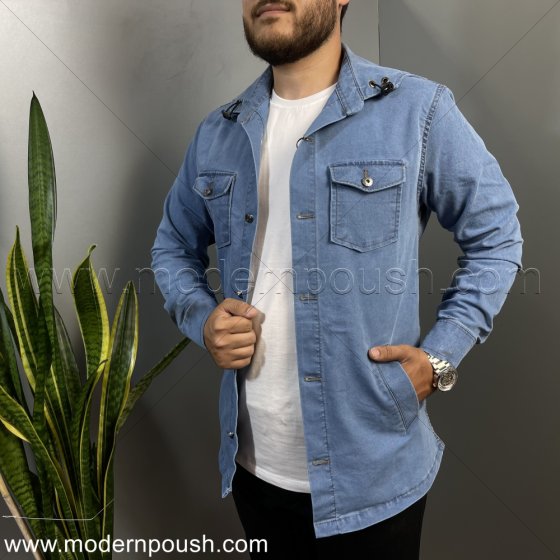 سویشرت لی اسپرت پاییزه و زمستانه مردانه رنگ آبی کد 1599