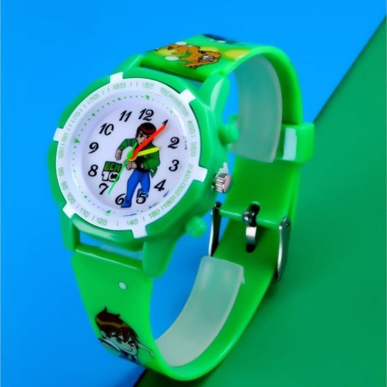 ساعت مچی بچگونه بنتن ضد حساسیت عروسکی+باطری اضافی کد 1973